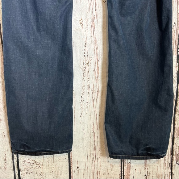 John Varvatos Straight Leg Button Fly Cotton Denim Jeans Size 32 x 31.5 EUC - Picture 9 of 16